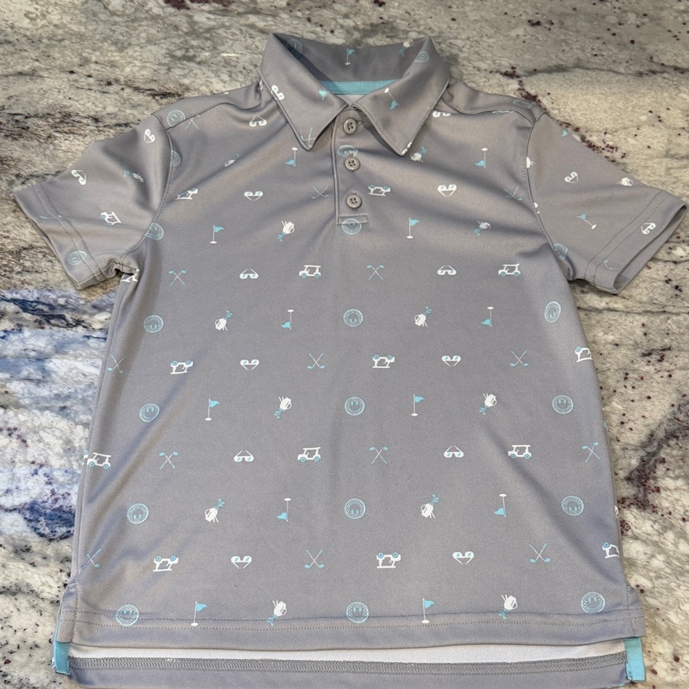 All In Motion Boys golf polo